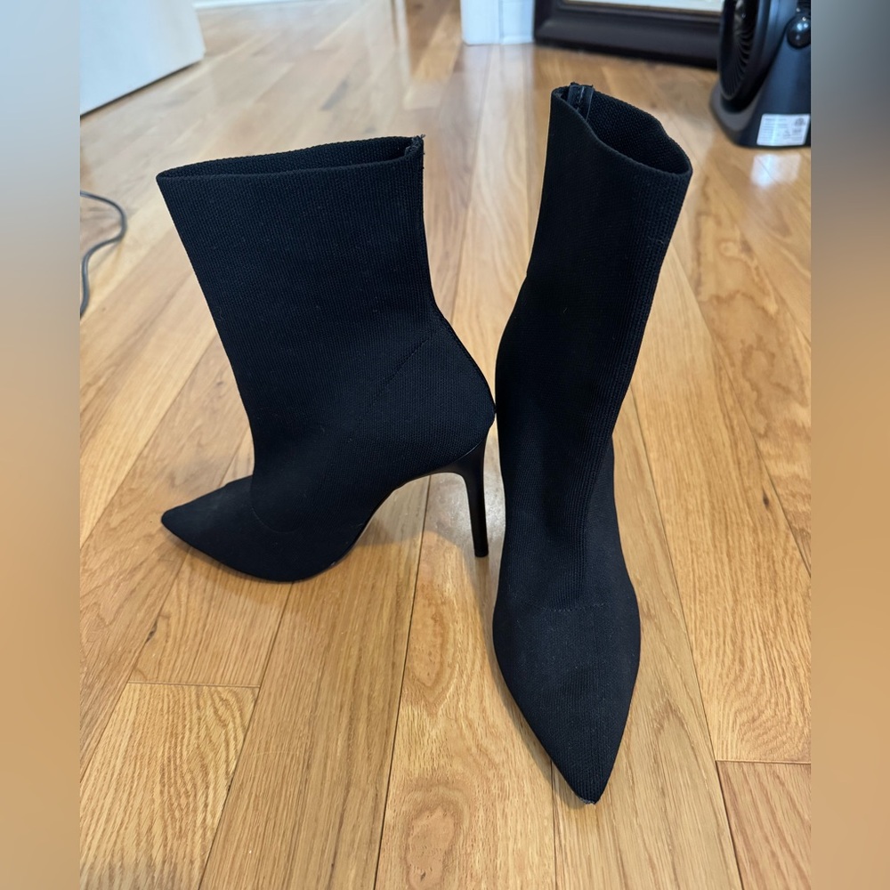 Express high heeled boots